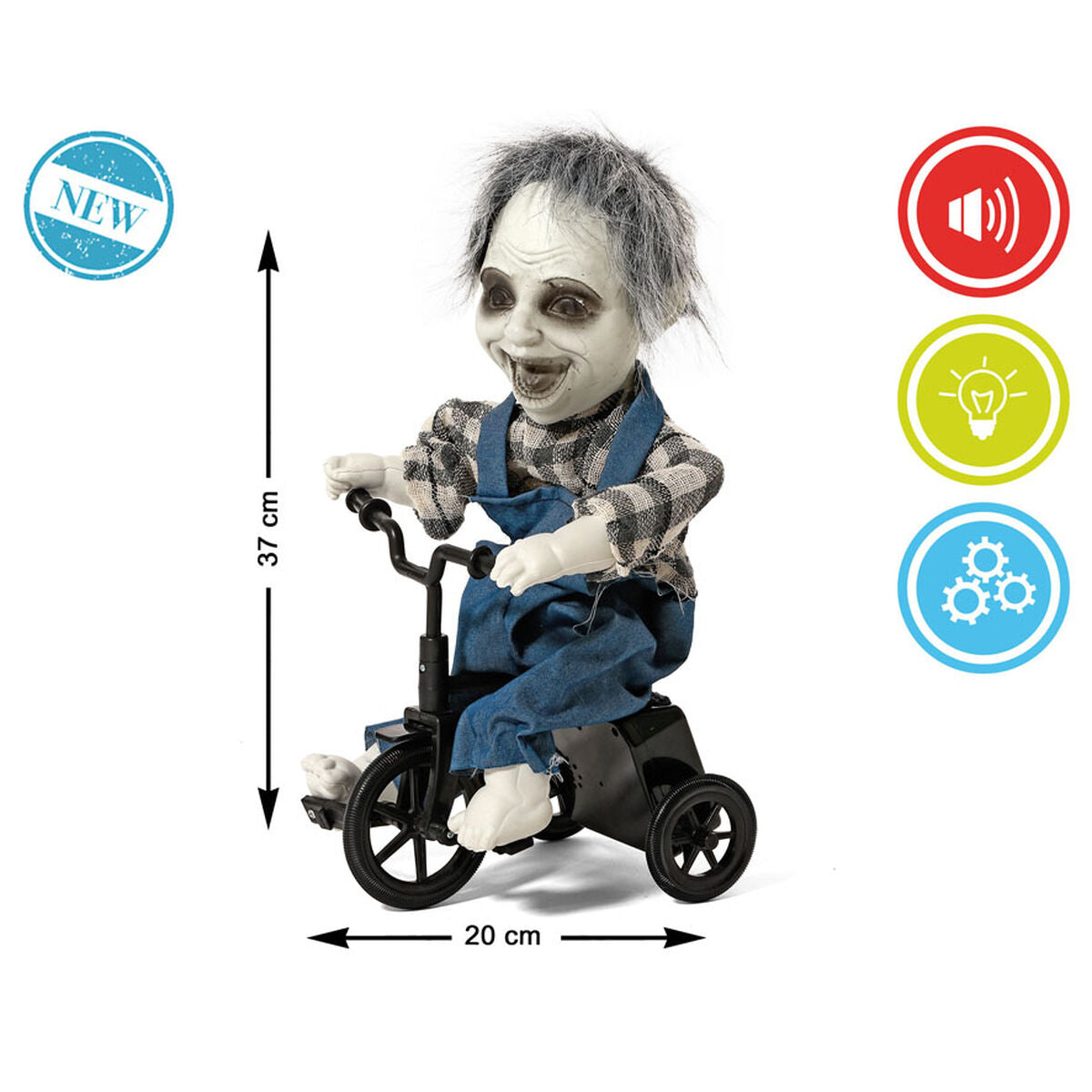 Halloweendekorationer Monster 20 x 37 cm-Hem och matlagning, Heminredning-BigBuy Carnival-peaceofhome.se