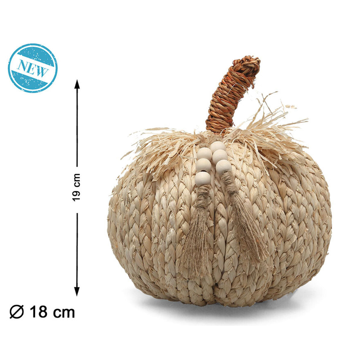 Halloweendekorationer Pumpa 19 x 18 cm-Hem och matlagning, Heminredning-BigBuy Carnival-peaceofhome.se