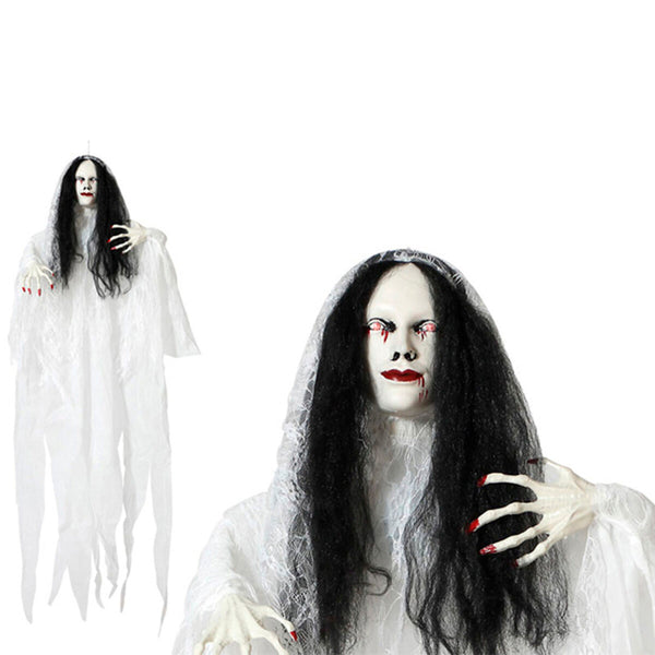 Halloweendekorationer S1125772 Vit 120 cm-Hem och matlagning, Heminredning-BigBuy Home-peaceofhome.se