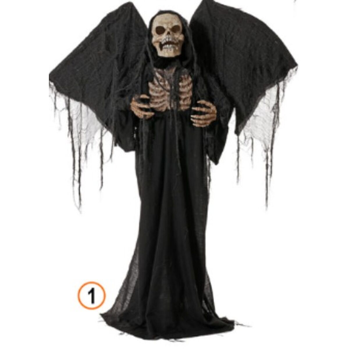 Halloweendekorationer Skelett 170 x 120 x 18 cm-Hem och matlagning, Heminredning-BigBuy Carnival-peaceofhome.se