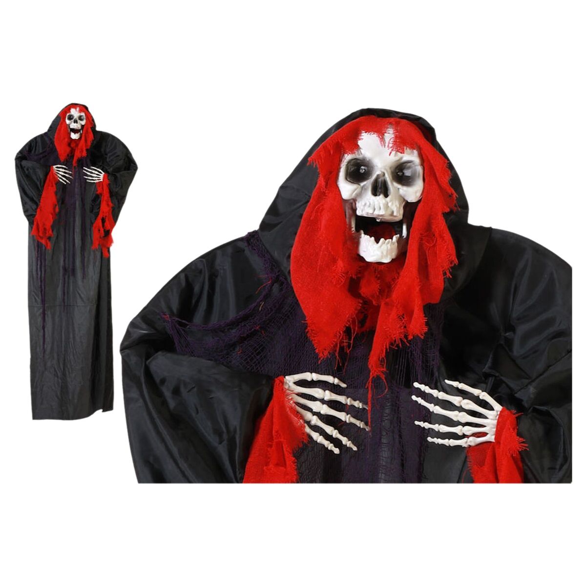Halloweendekorationer Skelett 183 cm-Hem och matlagning, Heminredning-BigBuy Carnival-peaceofhome.se