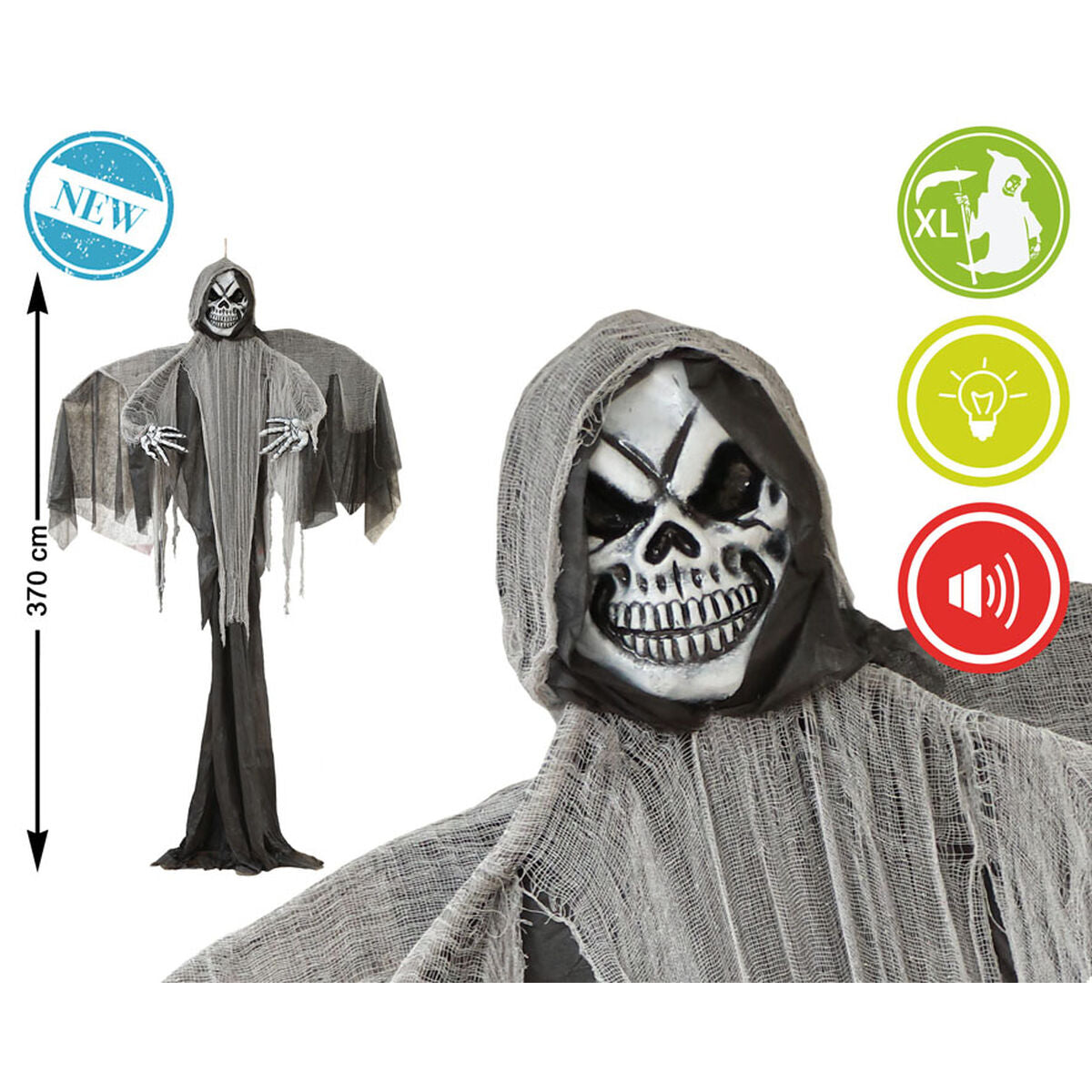 Halloweendekorationer Skelett-Hem och matlagning, Heminredning-BigBuy Carnival-peaceofhome.se