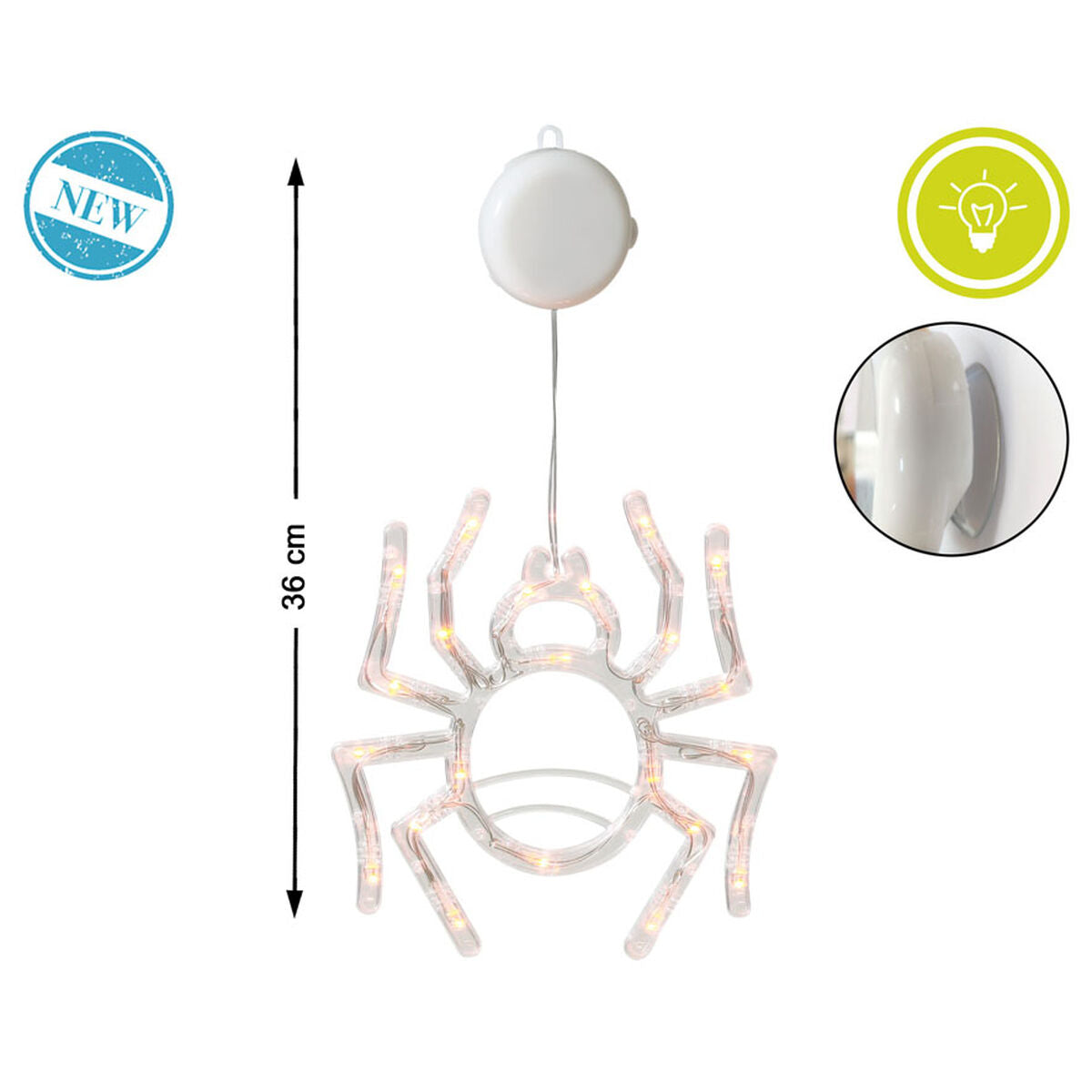 Halloweendekorationer Spindel 36 x 19 cm-Hem och matlagning, Heminredning-BigBuy Carnival-peaceofhome.se