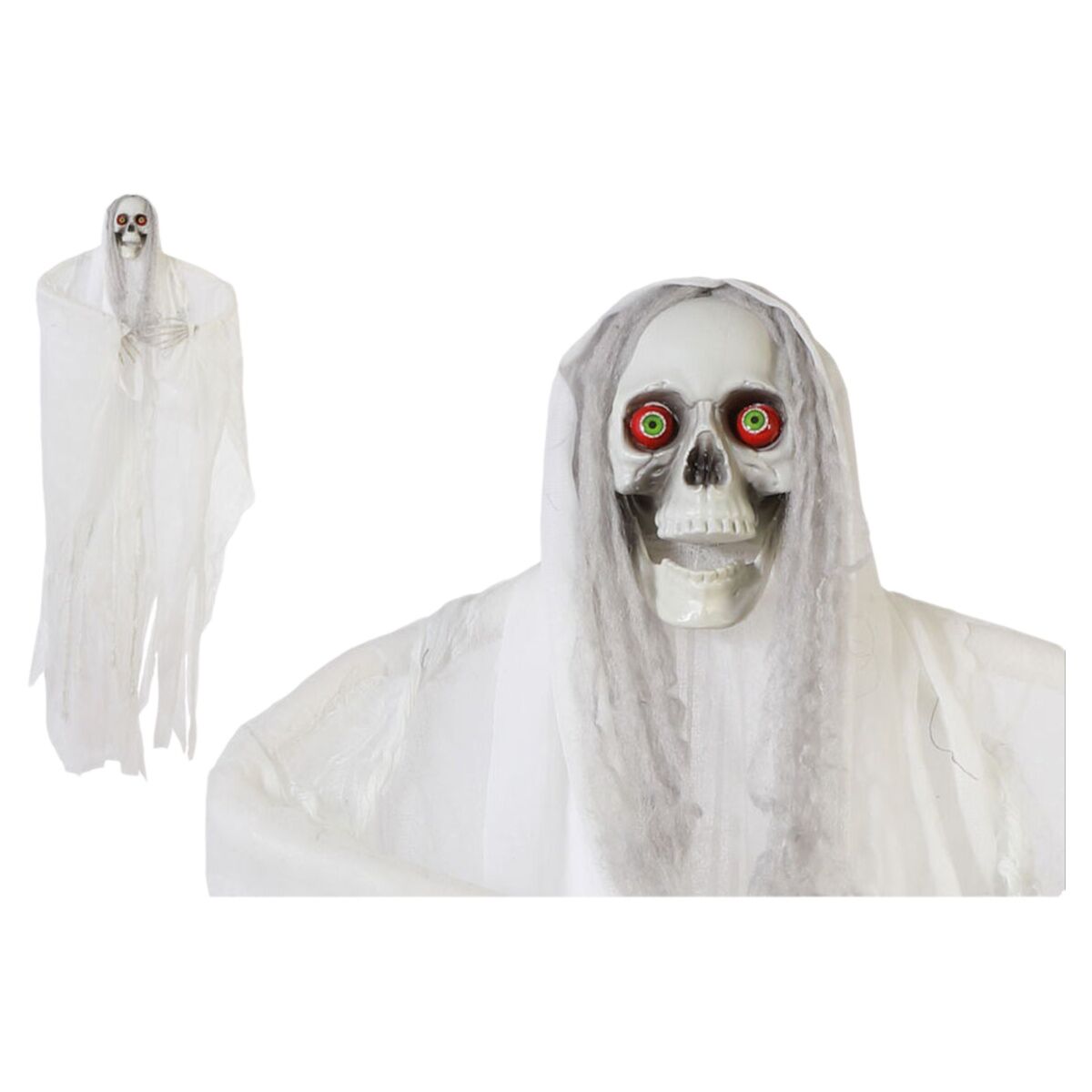 Halloweendekorationer Spöke 213 cm Vit-Hem och matlagning, Heminredning-BigBuy Carnival-peaceofhome.se