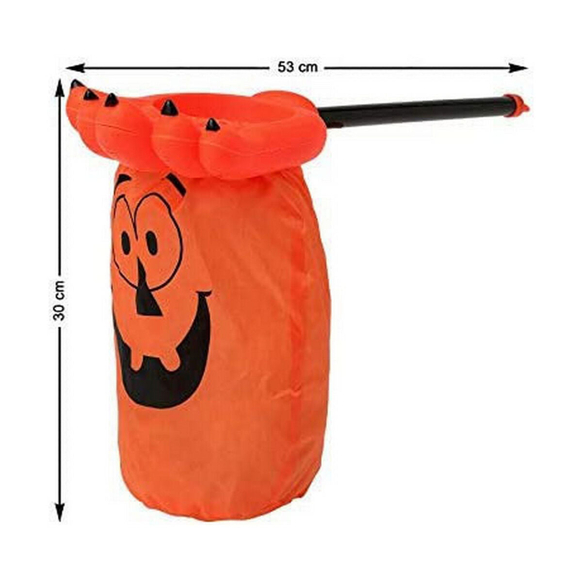Halloweendekorationer Trick or Treat Orange 53 x 30 cm Pumpa-Hem och matlagning, Heminredning-BigBuy Party-peaceofhome.se