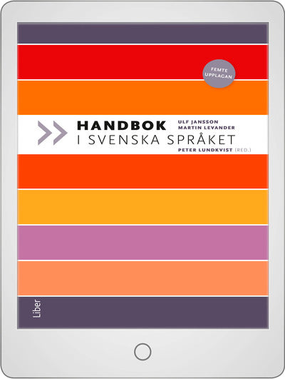Handbok i svenska språket Onlinebok-Digitala böcker-Liber-peaceofhome.se