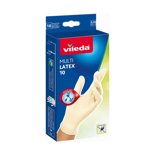 Handskar Vileda 10 Delar S/M-DIY och verktyg, Förebyggande och säkerhet-Vileda-peaceofhome.se