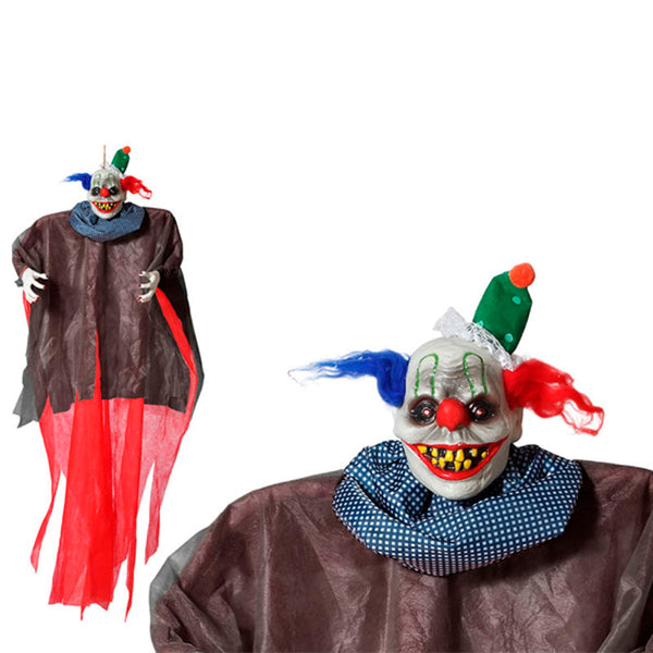 Hängande clown Halloween (175 x 148 x 18 cm) Multicolour 175 x 148 x 18 cm-Hem och matlagning, Heminredning-BigBuy Carnival-peaceofhome.se
