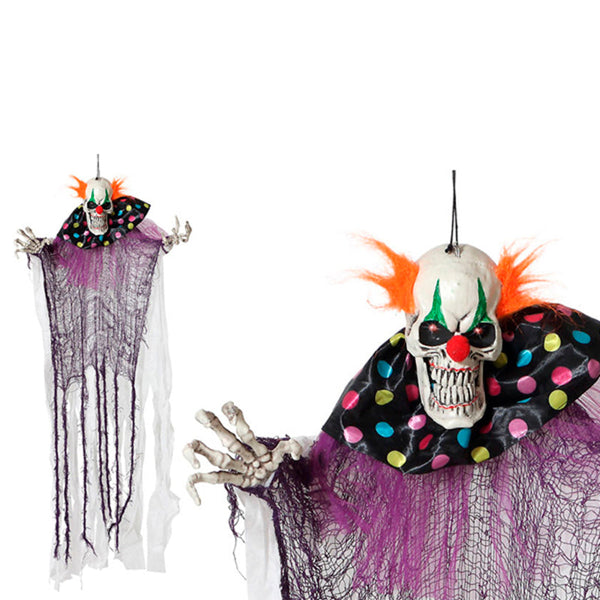 Hängande clown Halloween 66673 (120 x 80 x 10 cm) 120 x 80 x 10 cm-Hem och matlagning, Heminredning-BigBuy Carnival-peaceofhome.se