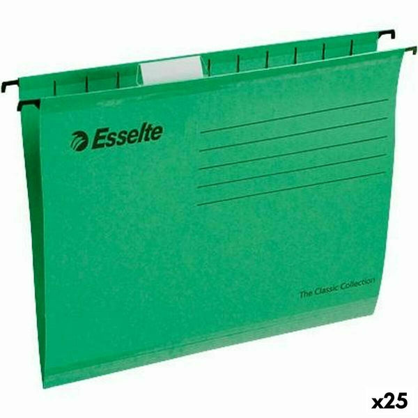 Hängfiler Esselte Pendaflex Grön A4 (25 antal)-Kontor och Kontorsmaterial, Kontorsmaterial-Esselte-peaceofhome.se