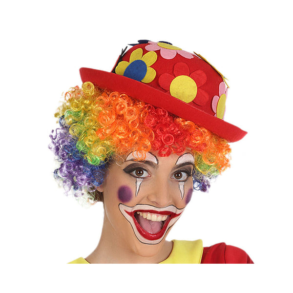 Hatt Clown Röd-Leksaker och spel, Fancy klänning och accessoarer-BigBuy Carnival-peaceofhome.se