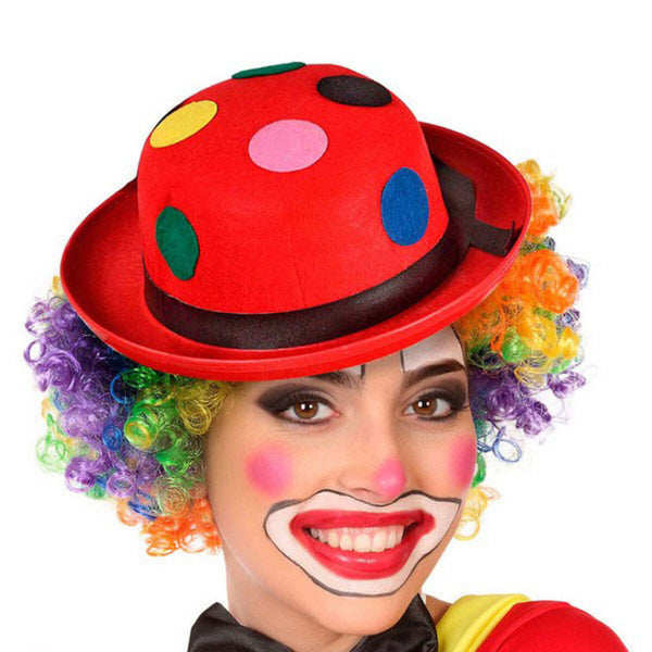 Hatt Clown Röd-Leksaker och spel, Fancy klänning och accessoarer-BigBuy Carnival-peaceofhome.se
