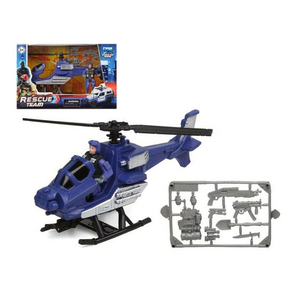 Helikopter Rescue Team 66314 28 x 18 cm-Leksaker och spel, Fordon-BigBuy Fun-peaceofhome.se