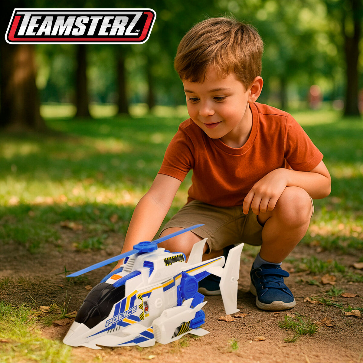 Helikopter Teamsterz (4 antal)-Leksaker och spel, Fordon-Teamsterz-peaceofhome.se