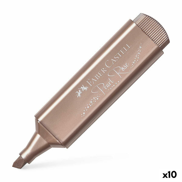 Highlighter Faber-Castell TEXTLINER 46 Roséguld (10 antal)-Kontor och Kontorsmaterial, Kulspetspennor, pennor och skrivverktyg-Faber-Castell-peaceofhome.se