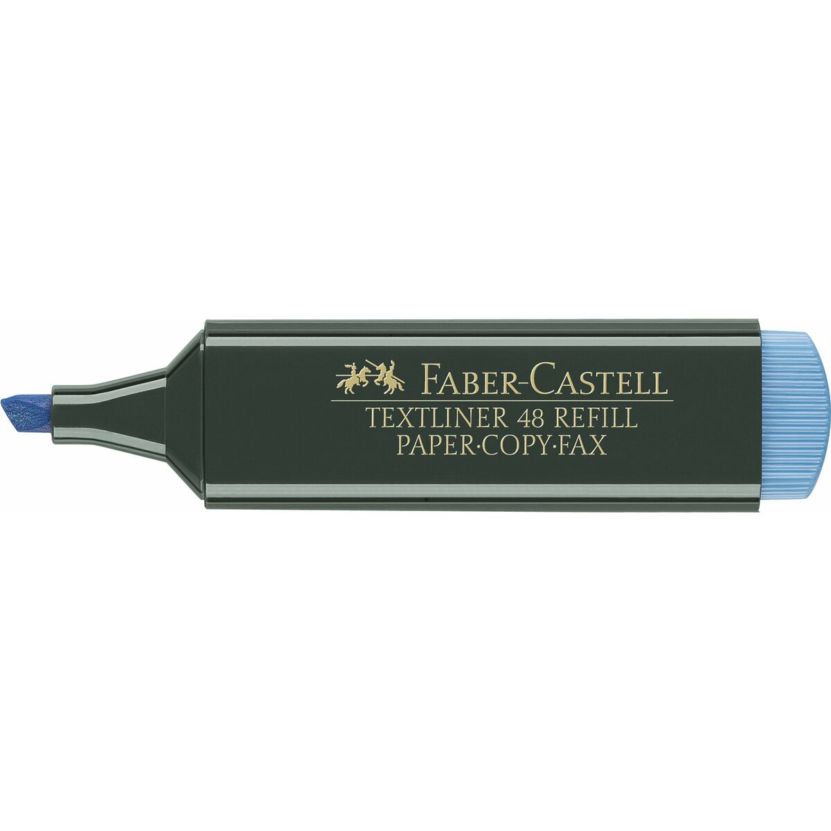 Highlighter Faber-Castell TEXTLINER 48 Blå (10 antal)-Kontor och Kontorsmaterial, Kulspetspennor, pennor och skrivverktyg-Faber-Castell-peaceofhome.se