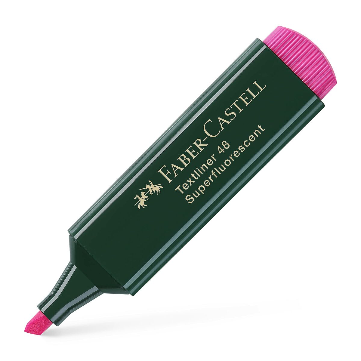 Highlighter Faber-Castell TEXTLINER 48 Fuchsia (10 antal)-Kontor och Kontorsmaterial, Kulspetspennor, pennor och skrivverktyg-Faber-Castell-peaceofhome.se