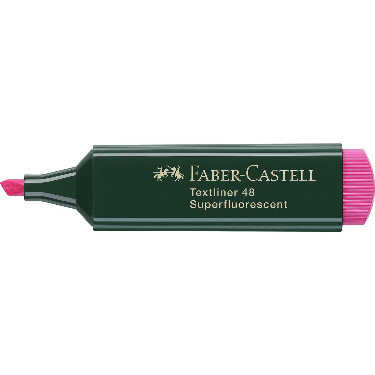 Highlighter Faber-Castell TEXTLINER 48 Fuchsia (10 antal)-Kontor och Kontorsmaterial, Kulspetspennor, pennor och skrivverktyg-Faber-Castell-peaceofhome.se