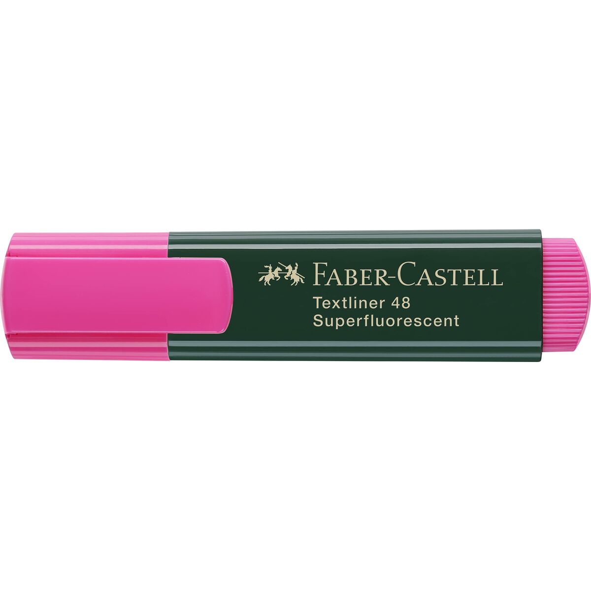 Highlighter Faber-Castell TEXTLINER 48 Fuchsia (10 antal)-Kontor och Kontorsmaterial, Kulspetspennor, pennor och skrivverktyg-Faber-Castell-peaceofhome.se