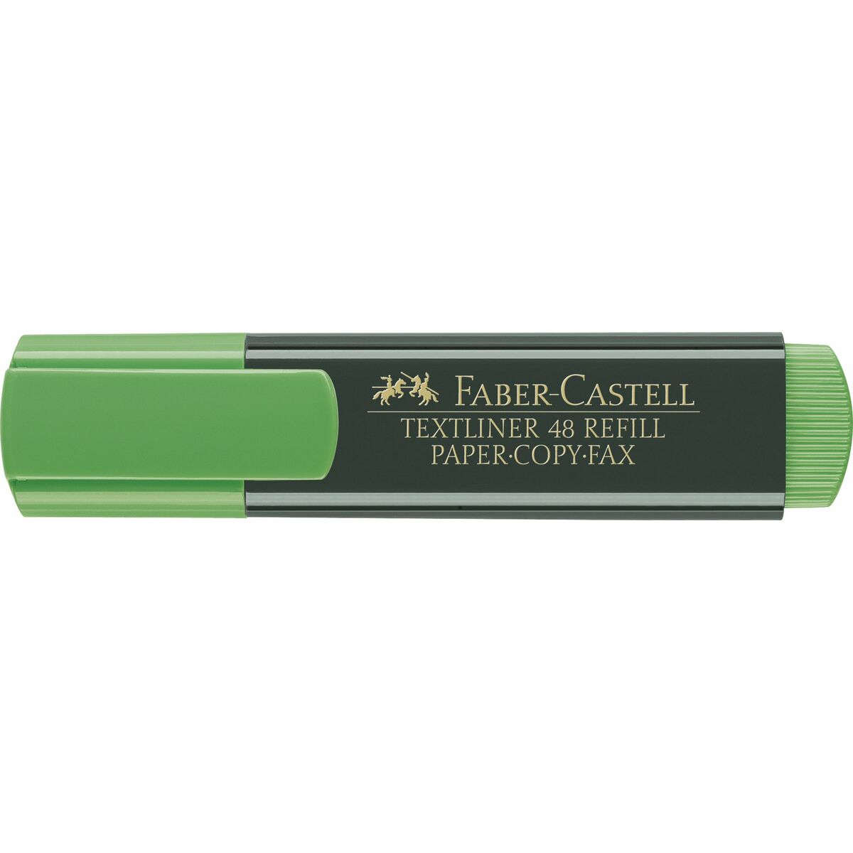 Highlighter Faber-Castell TEXTLINER 48 Grön (10 antal)-Kontor och Kontorsmaterial, Kulspetspennor, pennor och skrivverktyg-Faber-Castell-peaceofhome.se