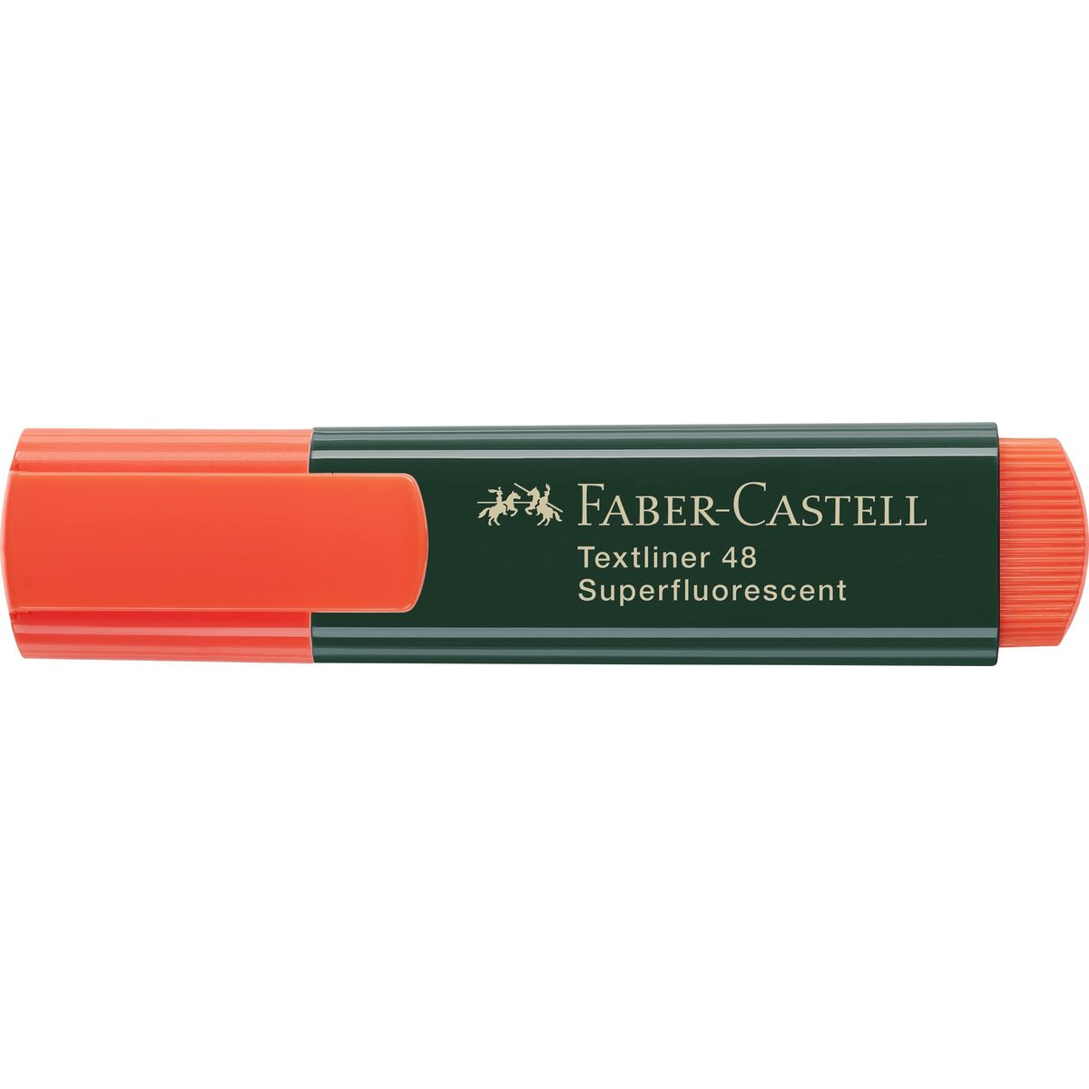 Highlighter Faber-Castell TEXTLINER 48 Orange (10 antal)-Kontor och Kontorsmaterial, Kulspetspennor, pennor och skrivverktyg-Faber-Castell-peaceofhome.se