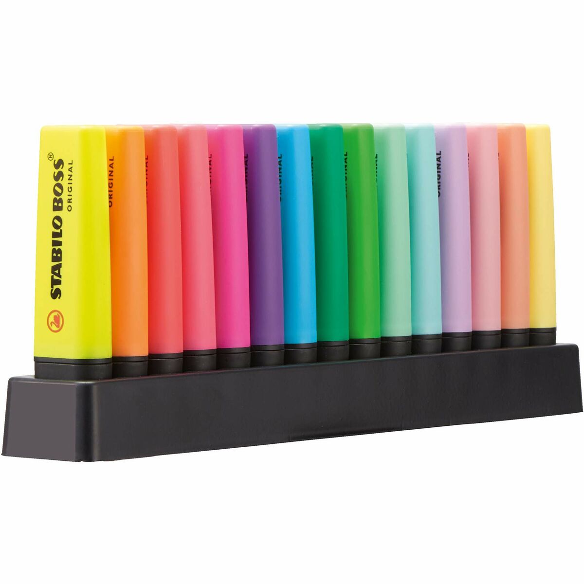 Highlighter Stabilo 1868221 Multicolour 15 Delar-Kontor och Kontorsmaterial, Kulspetspennor, pennor och skrivverktyg-Stabilo-peaceofhome.se
