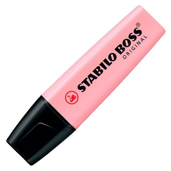 Highlighter Stabilo BOSS ORIGINAL Rosa (10 antal)-Kontor och Kontorsmaterial, Kulspetspennor, pennor och skrivverktyg-Stabilo-peaceofhome.se