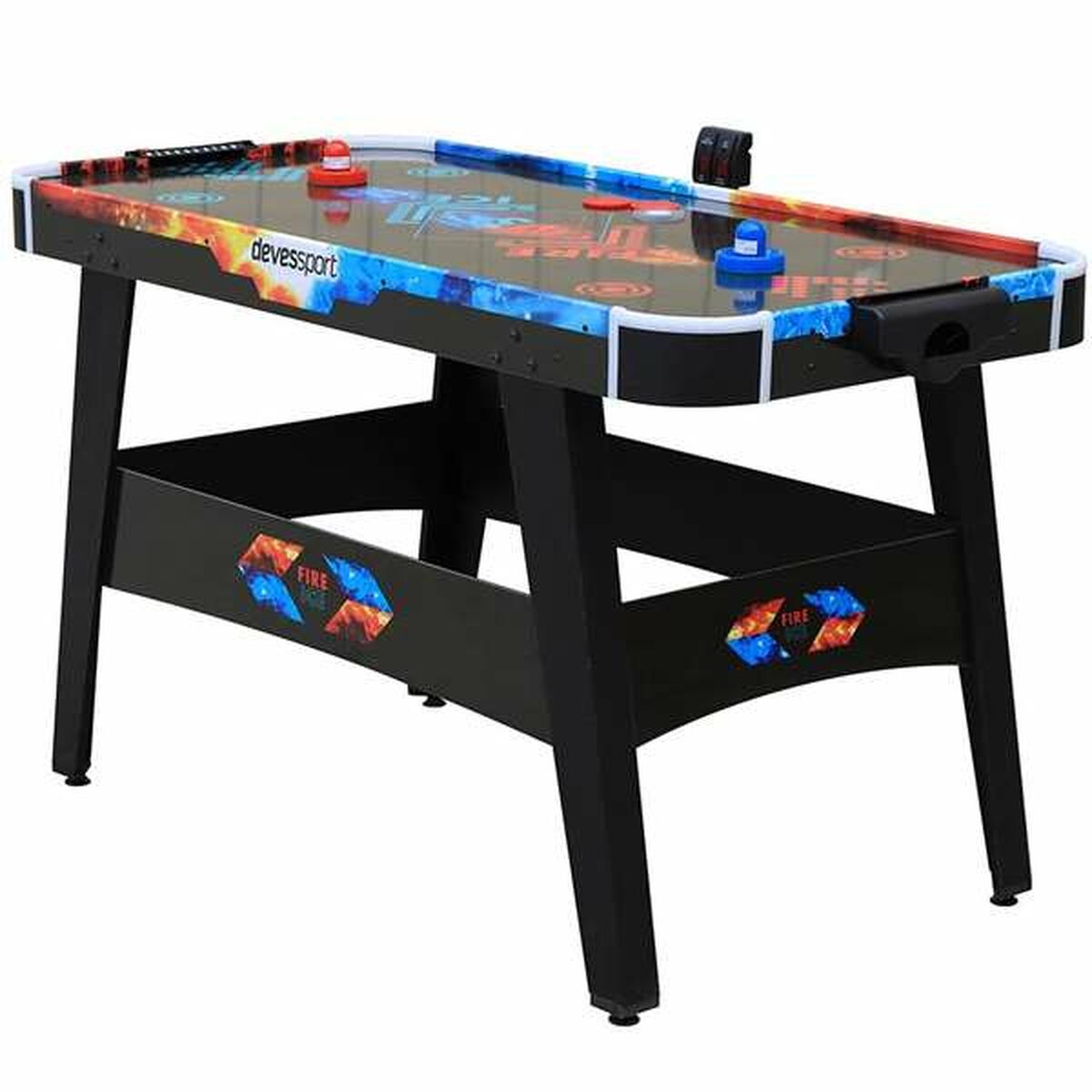 Hockeybord Fire & Ice LED-Ljus 146 x 71 x 82 cm-Leksaker och spel, Spel och tillbehör-BigBuy Fun-peaceofhome.se