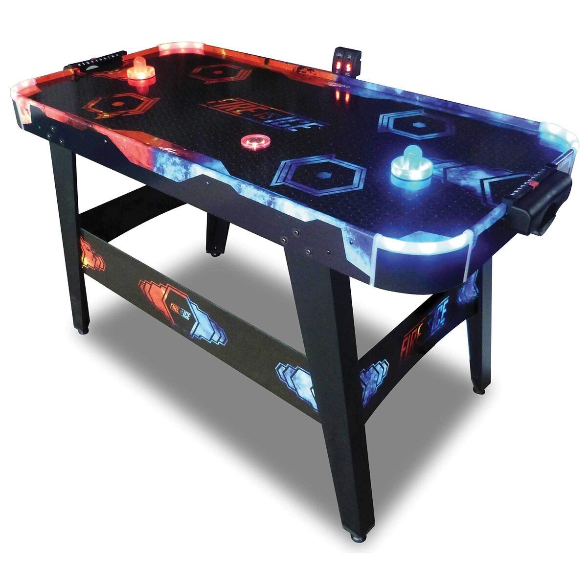 Hockeybord Fire & Ice LED-Ljus 146 x 71 x 82 cm-Leksaker och spel, Spel och tillbehör-BigBuy Fun-peaceofhome.se