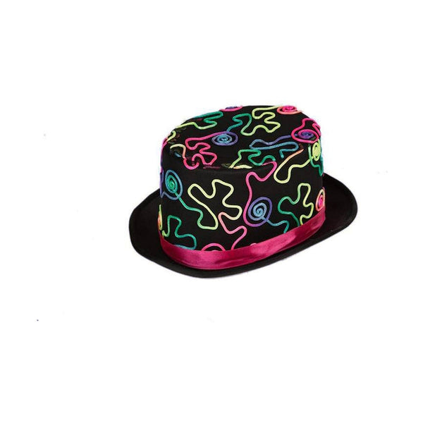 Hög hatt My Other Me Multicolour Neon S-Leksaker och spel, Fancy klänning och accessoarer-My Other Me-peaceofhome.se