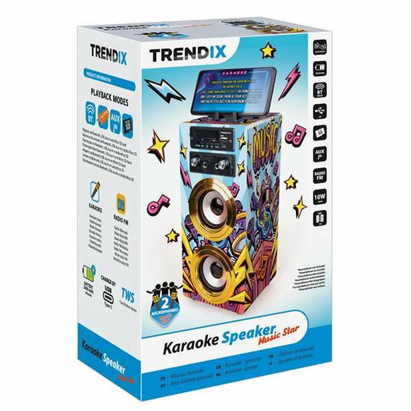 Högtalare med Karaoke Mikrofon-Leksaker och spel, Elektroniska leksaker-BigBuy Kids-peaceofhome.se