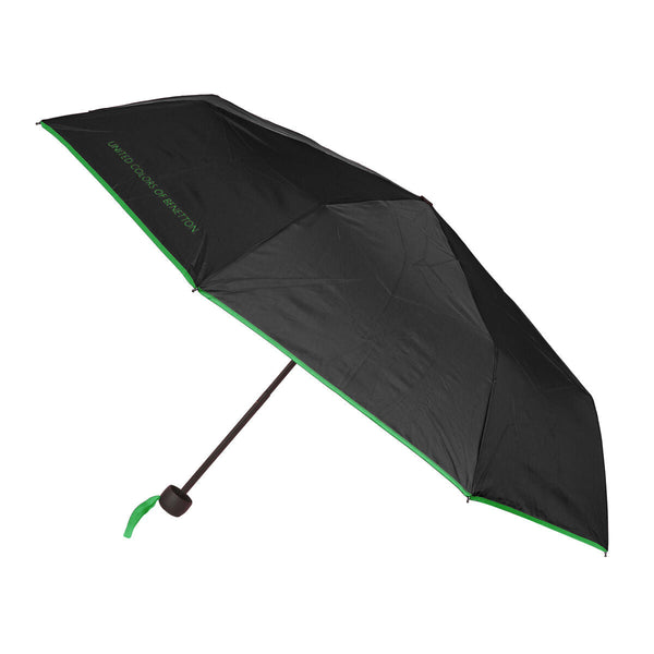 Hopfällbart paraply Benetton Svart (Ø 94 cm)-Bagage, Paraplyer-Benetton-peaceofhome.se