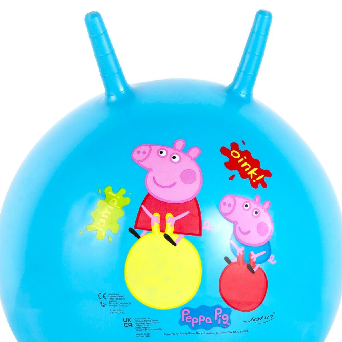 Hoppande boll Peppa Pig Ø 45 cm Blå (10 antal)-Sport och utomhus, Fritidssport-Peppa Pig-peaceofhome.se