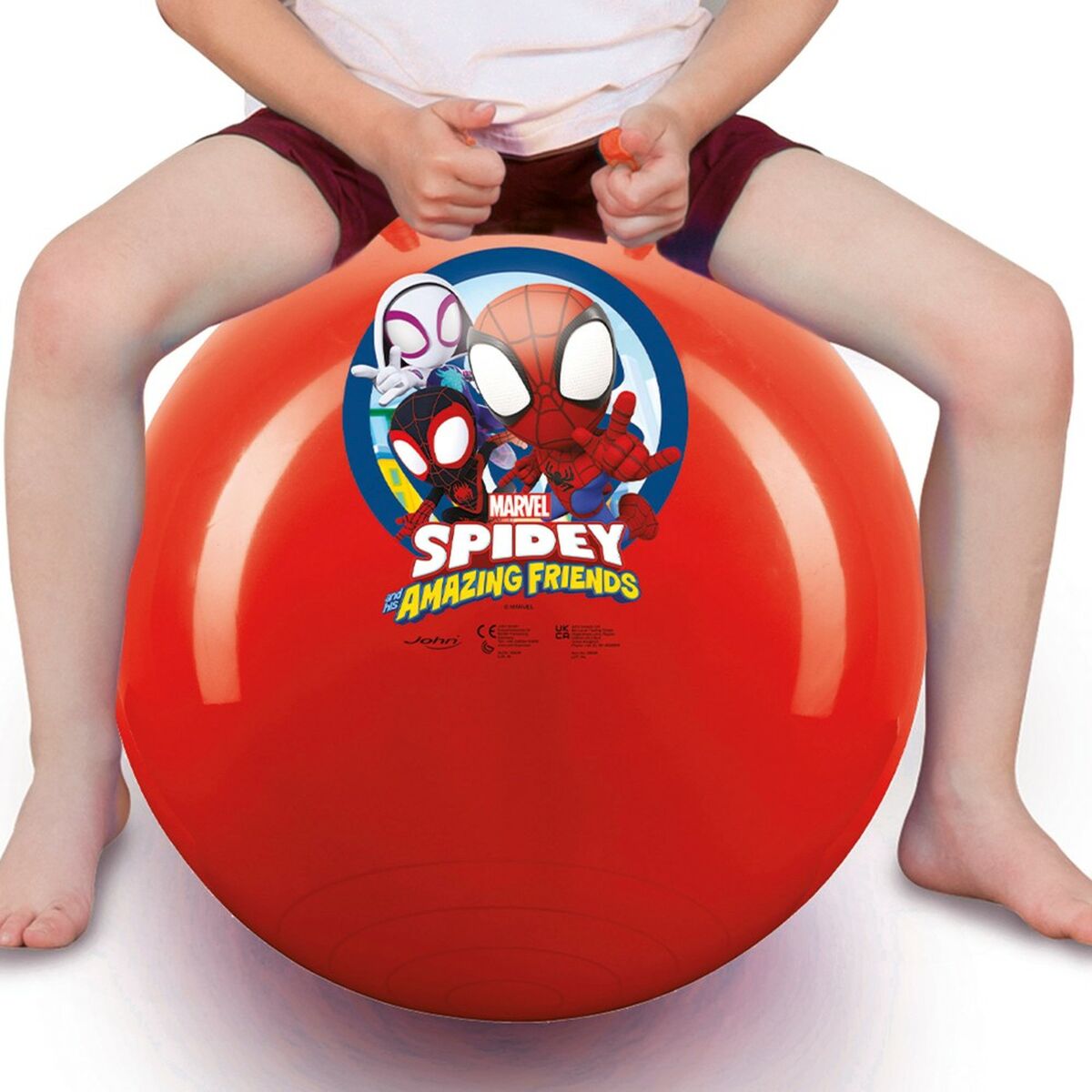 Hoppande boll Spidey Ø 45 cm Röd (10 antal)-Sport och utomhus, Fritidssport-Spidey-peaceofhome.se