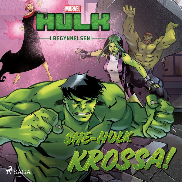 Hulken - Begynnelsen - She-Hulk KROSSA! – Ljudbok – Laddas ner-Digitala böcker-Axiell-peaceofhome.se