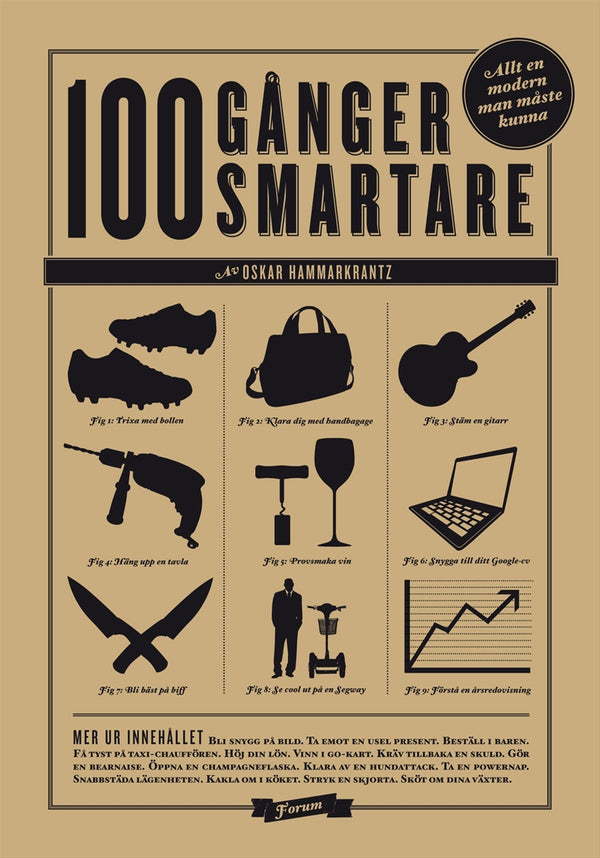 Hundra gånger smartare : hundra saker varje modern man bör kunna – E-bok – Laddas ner-Digitala böcker-Axiell-peaceofhome.se