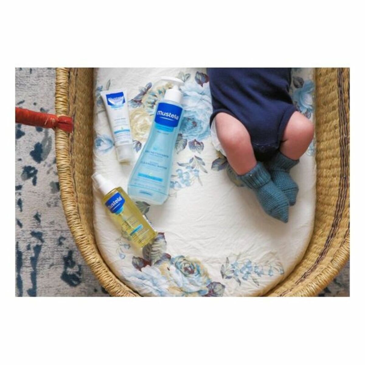 Icke-avsköljningsbart rengöringsvatten Baby Mustela Avokado (300 ml)-Bebis, Hygien och vård-Mustela-peaceofhome.se