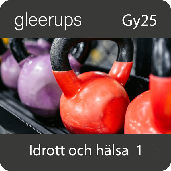 Idrott och hälsa 1, digitalt läromedel, lärare, 12 mån, Gy25 (OBS! Endast för lärare)-Digitala böcker-Gleerups Utbildning AB-peaceofhome.se