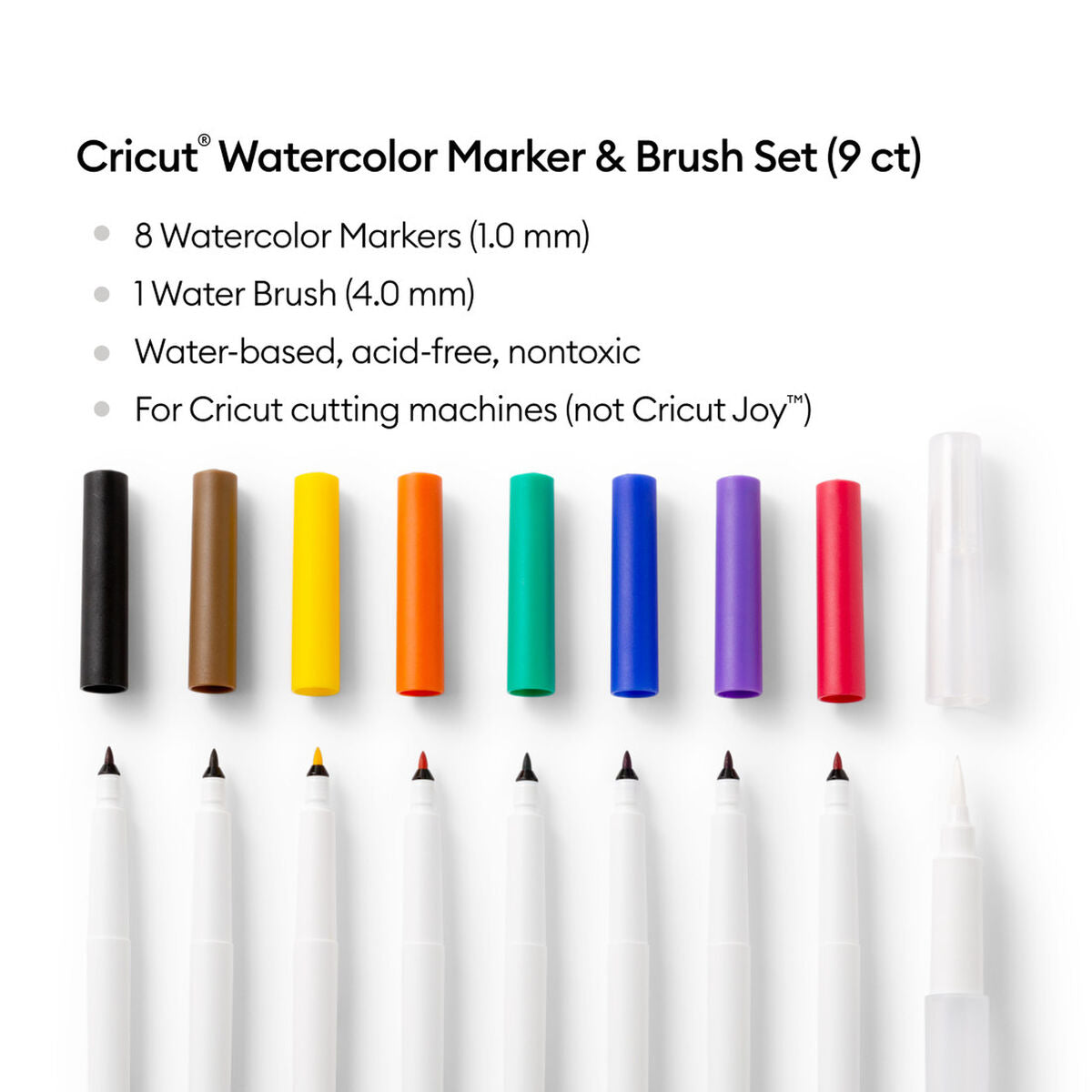 Infusible markers för skärplotter Cricut ACUARELA 1.0-Kontor och Kontorsmaterial, konst och hantverk-Cricut-peaceofhome.se