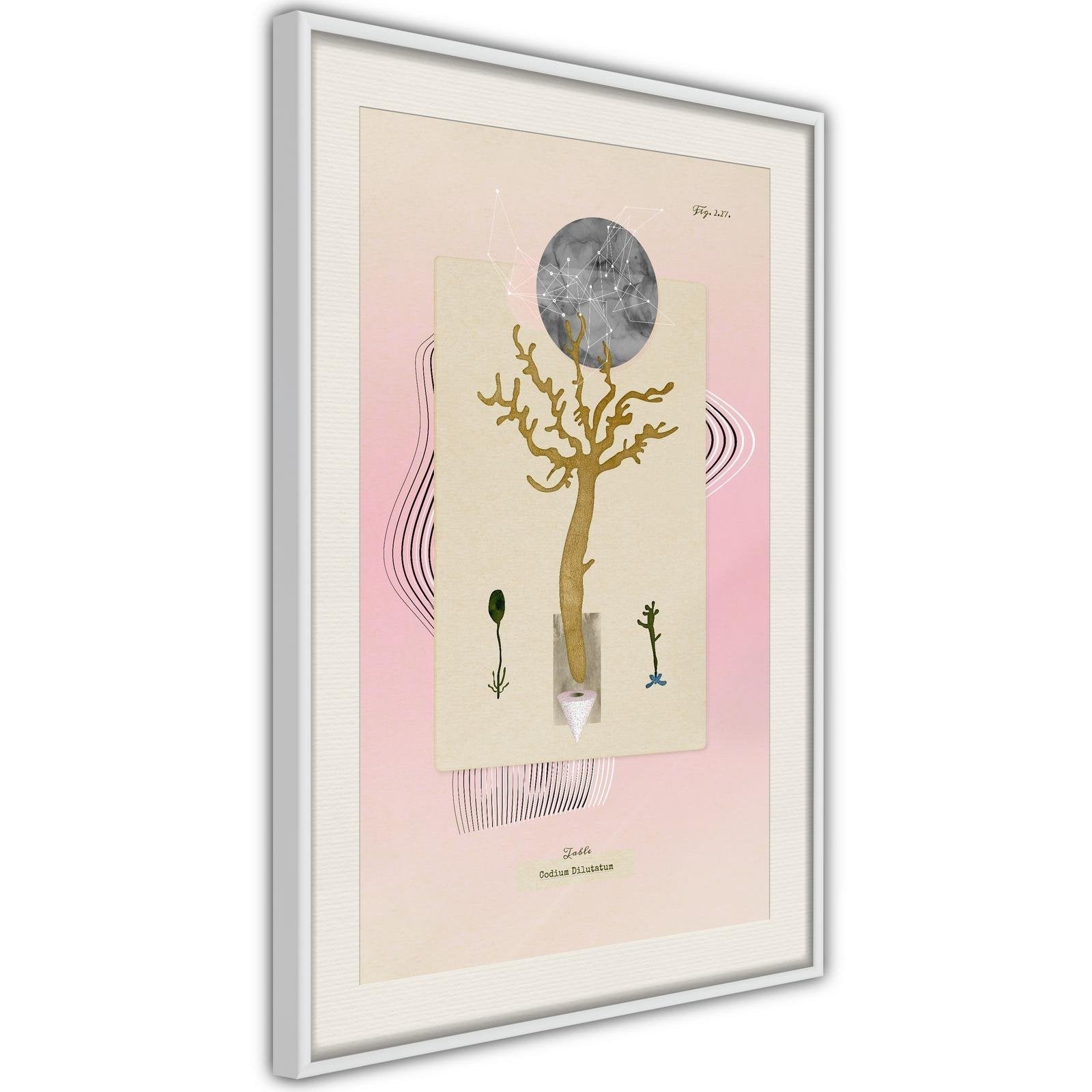 Inramad Poster / Tavla - Aquatic Plant-Poster Inramad-Artgeist-peaceofhome.se
