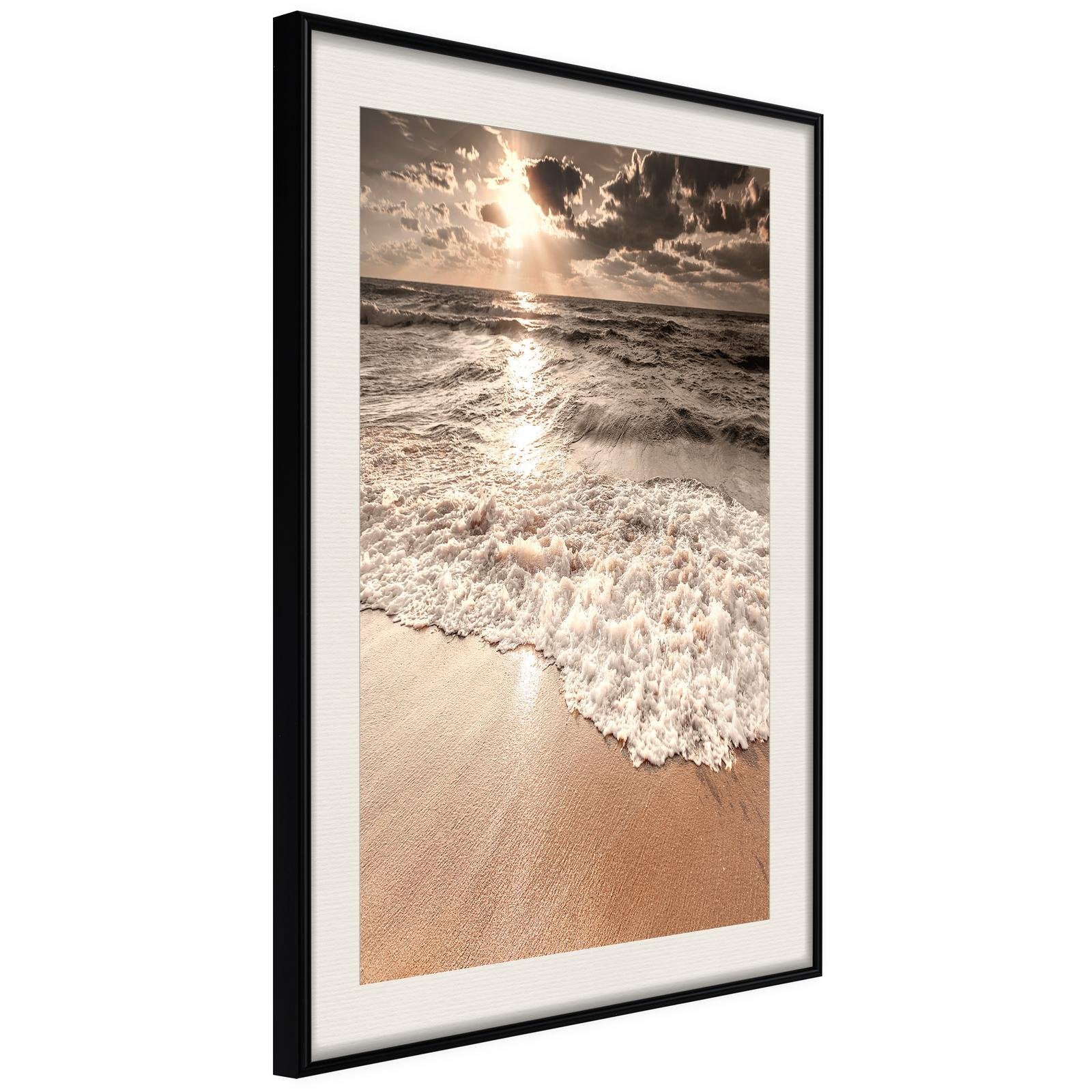 Inramad Poster / Tavla - Beach of Memories-Poster Inramad-Artgeist-peaceofhome.se