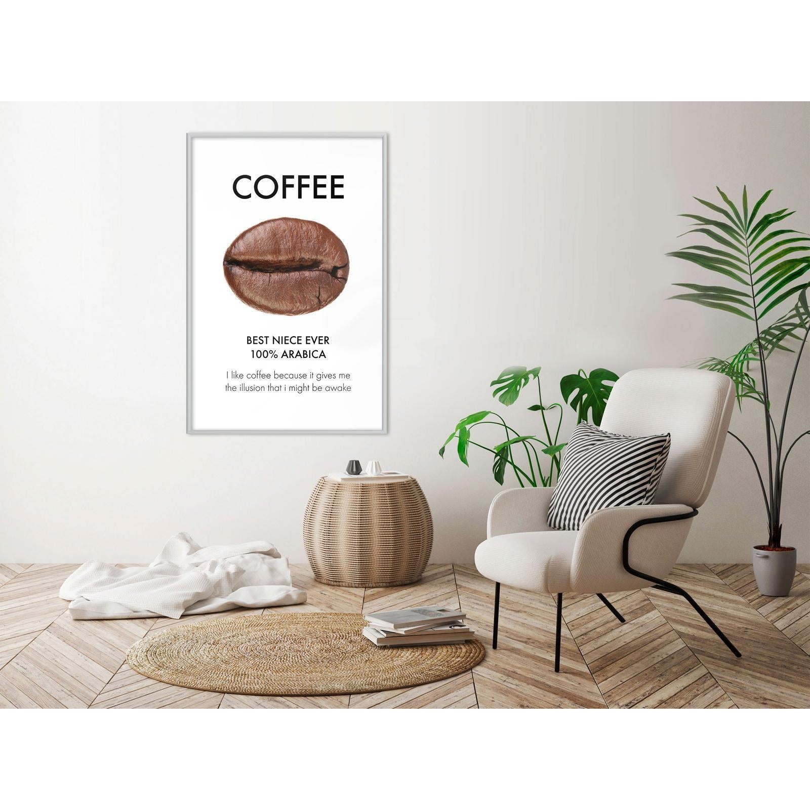 Inramad Poster / Tavla - Coffee I-Affisch-Artgeist-peaceofhome.se