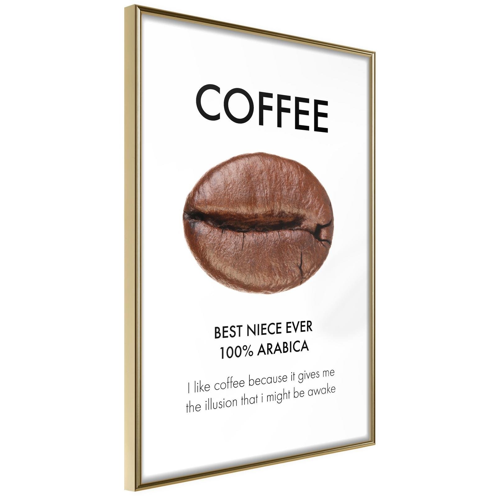 Inramad Poster / Tavla - Coffee I-Affisch-Artgeist-peaceofhome.se