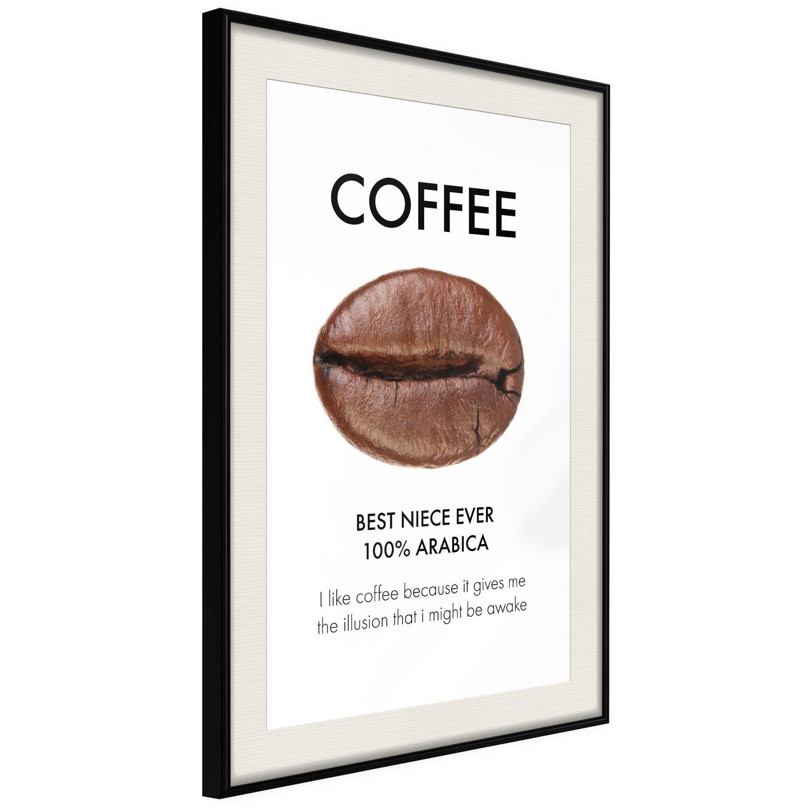 Inramad Poster / Tavla - Coffee I-Affisch-Artgeist-peaceofhome.se