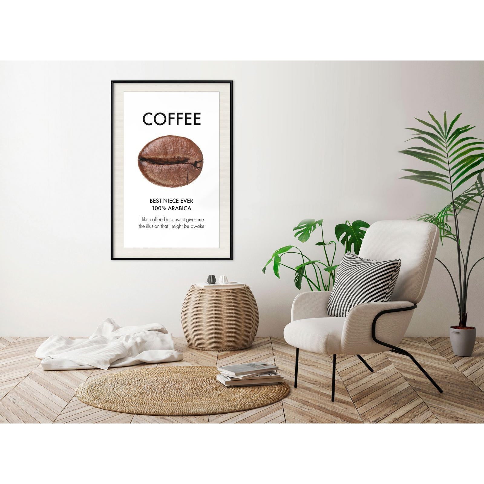 Inramad Poster / Tavla - Coffee I-Affisch-Artgeist-peaceofhome.se