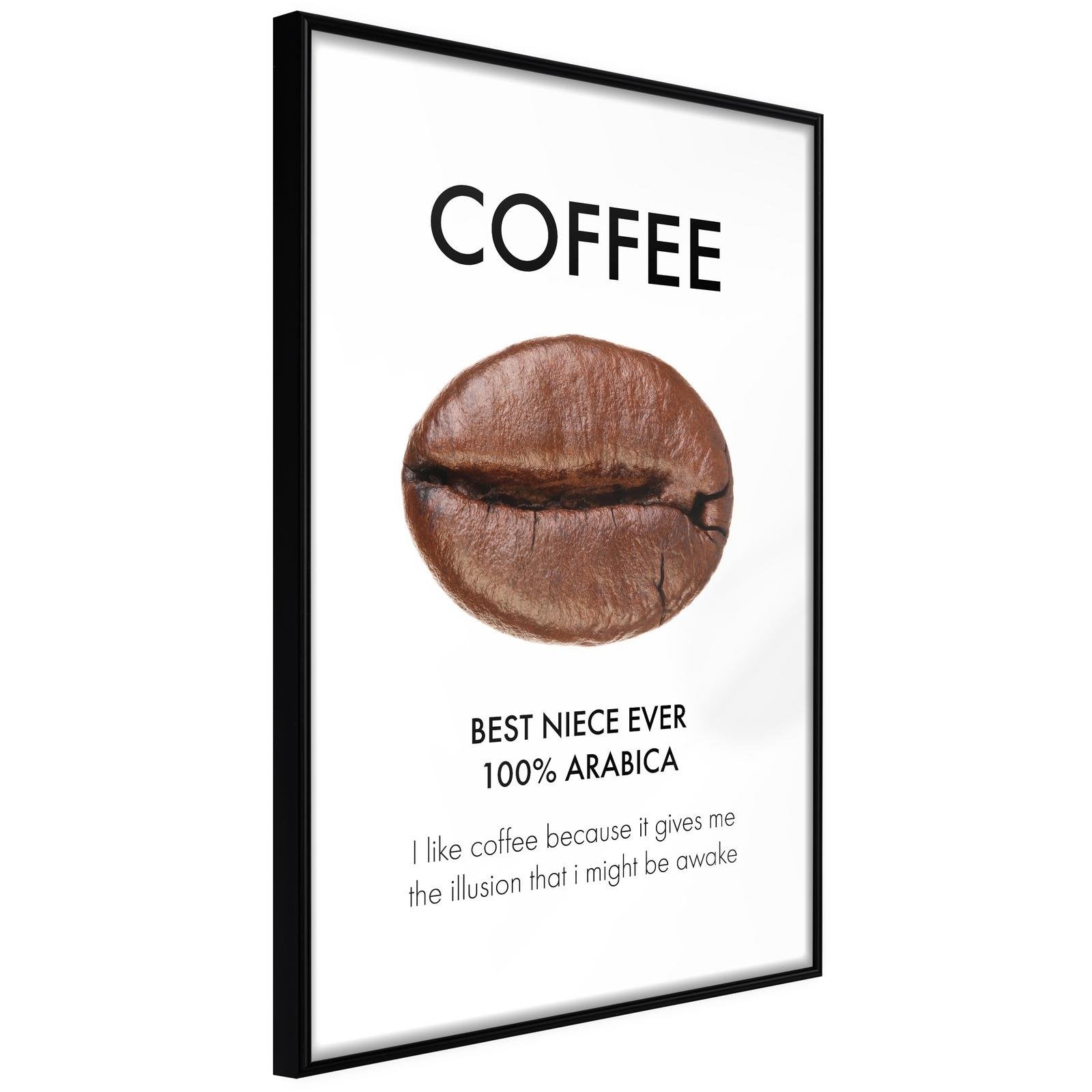 Inramad Poster / Tavla - Coffee I-Affisch-Artgeist-peaceofhome.se