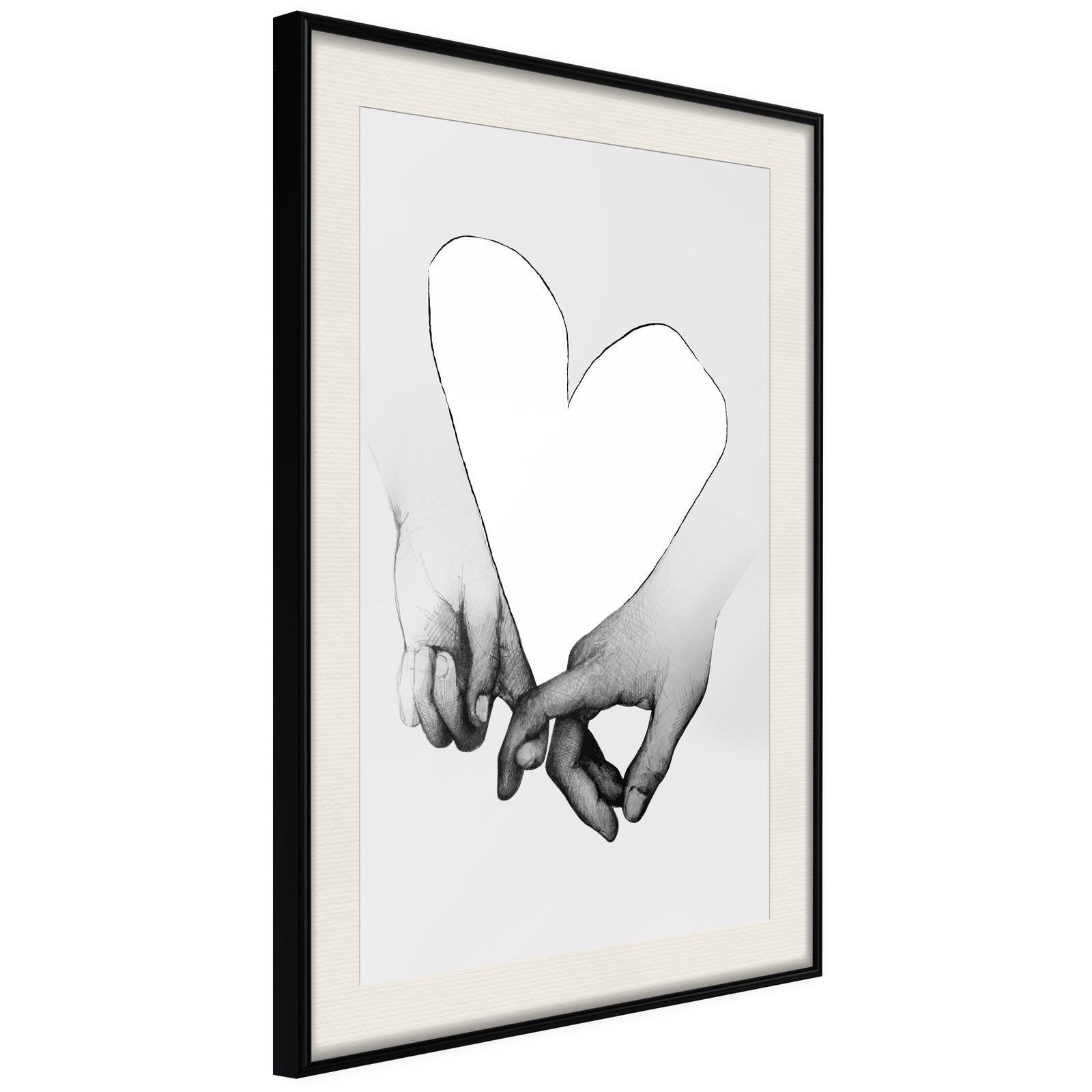 Inramad Poster / Tavla - Couple In Love-Affisch-Artgeist-peaceofhome.se