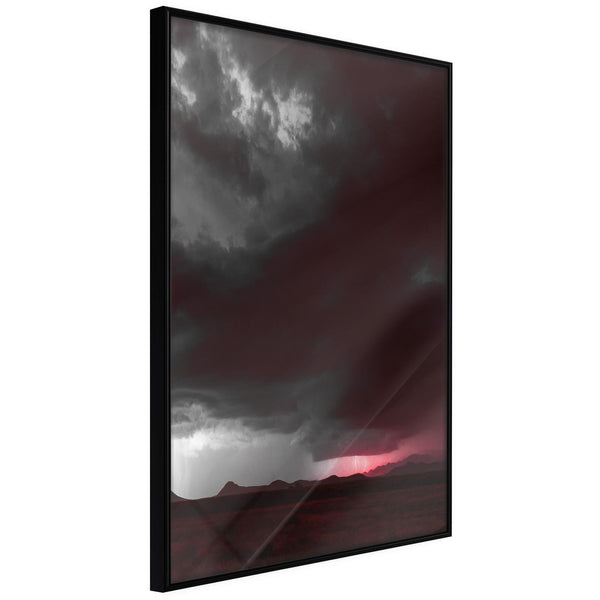 Inramad Poster / Tavla - Dark Sky-Affisch-Artgeist-peaceofhome.se