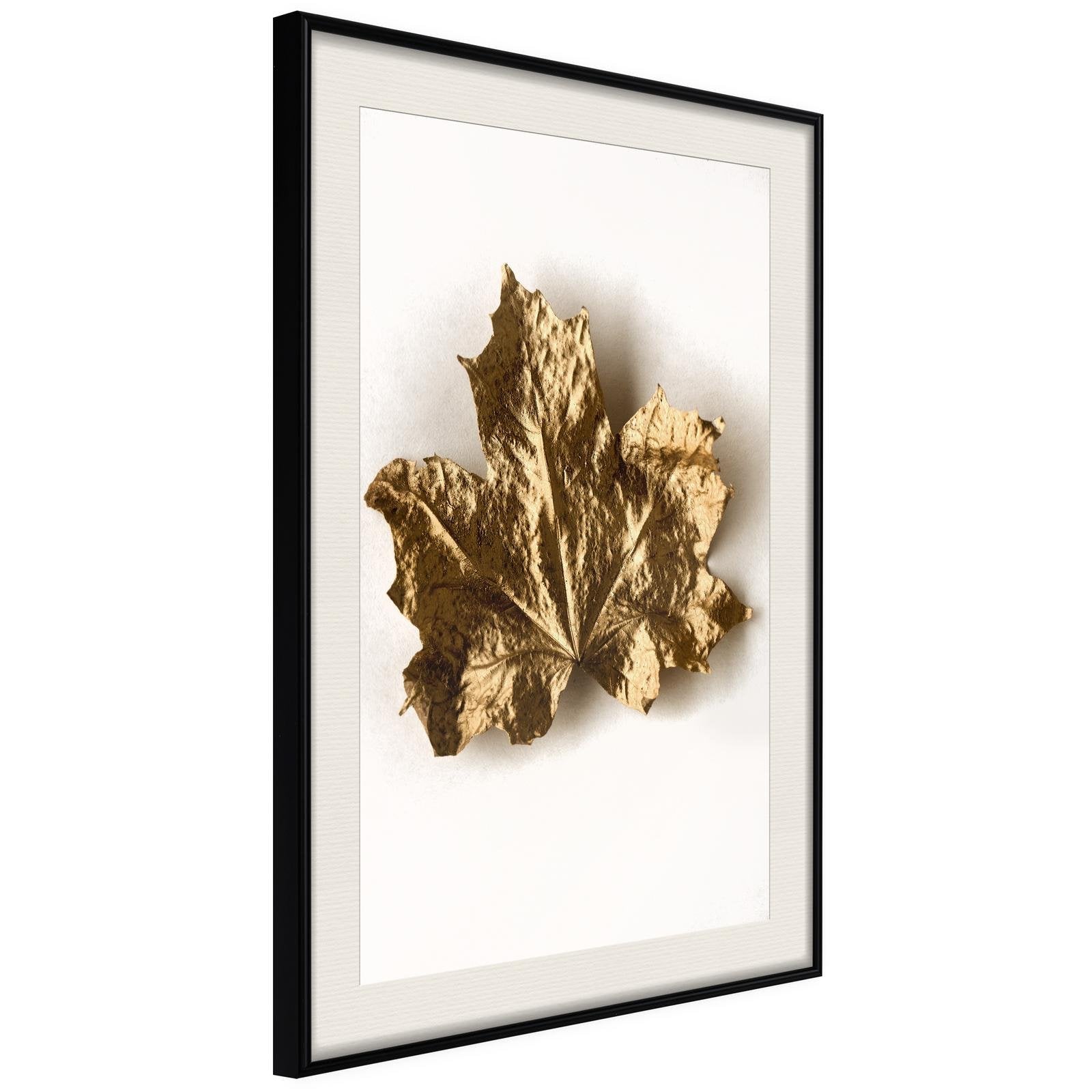 Inramad Poster / Tavla - Dried Maple Leaf-Affisch-Artgeist-peaceofhome.se