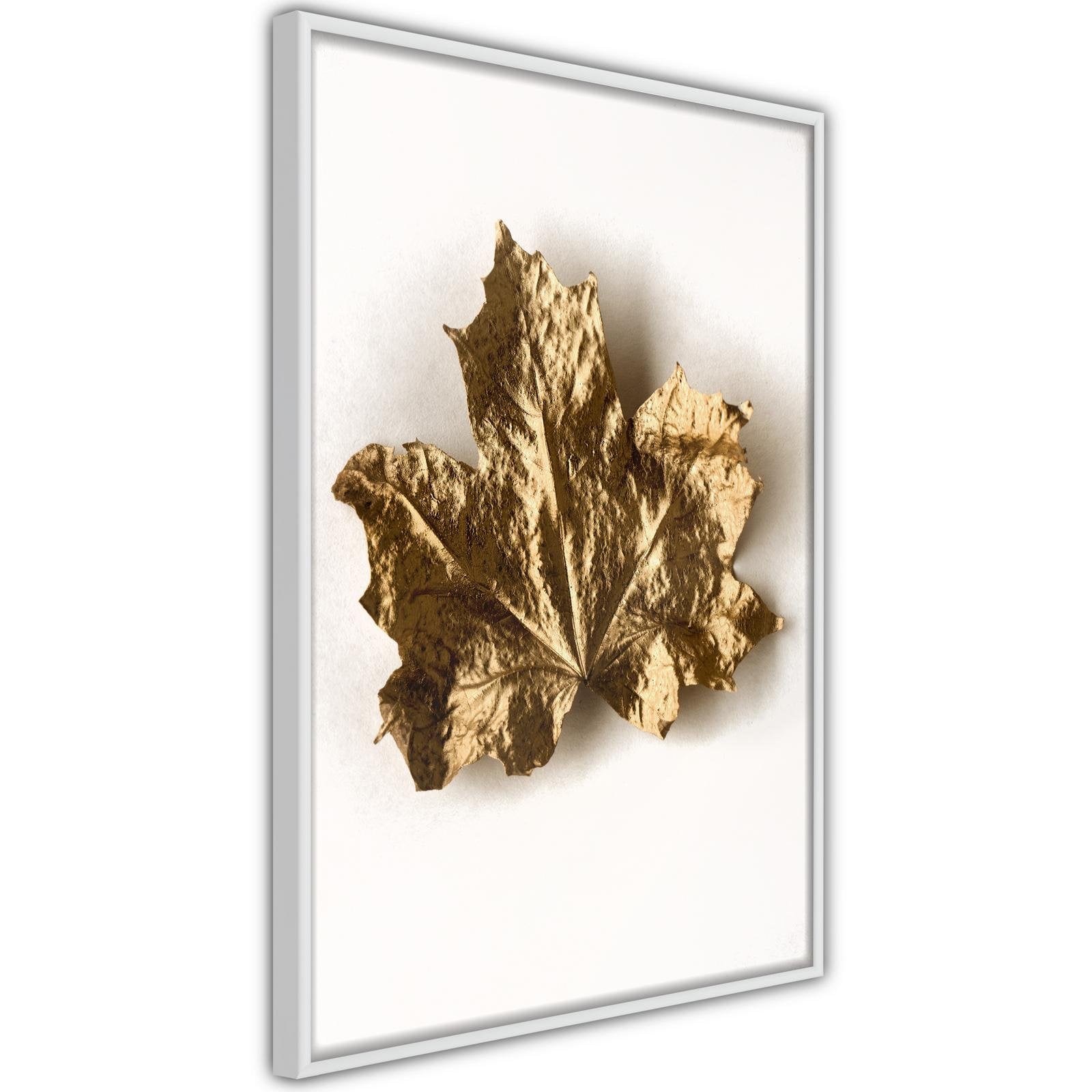 Inramad Poster / Tavla - Dried Maple Leaf-Affisch-Artgeist-peaceofhome.se